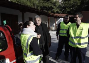 Επίσκεψη  του Περιφερειάρχης Αττικής Γ. Πατούλη στο Αττικό Άλσος