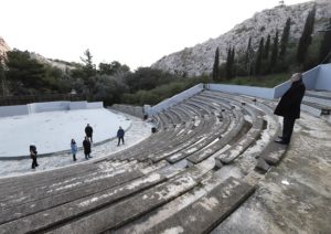 Επίσκεψη  του Περιφερειάρχης Αττικής Γ. Πατούλη στο Αττικό Άλσος