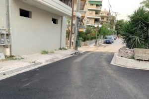 Λυκόβρυση Πεύκη:  Συνεχίζονται τα έργα αναπλάσεων  και ανακατασκευών σε δρόμους και πεζοδρόμια