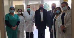 Μαρούσι : Επίσκεψη του Δήμαρχου στο Κέντρο Υγείας Αμαρουσίου
