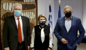 Περιφέρεια Αττική: Συνάντηση του Περιφερειάρχη με την Υφυπουργό Μετανάστευσης και Ασύλου