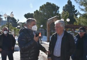 Περιφέρειας Αττικής : Αυτοψία του Περιφερειάρχη σε περιοχές όπου επιχειρούν συνεργεία της Περιφέρειας