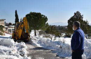 Περιφέρειας Αττικής : Αυτοψία του Περιφερειάρχη σε περιοχές όπου επιχειρούν συνεργεία της Περιφέρειας