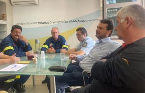 ΣΠΑΠ: Στη σύσκεψη του Συντονιστικού Τοπικού Οργάνου Πολιτικής Προστασίας του Δήμου Βριλησσίων συμμετείχε ο Πρόεδρος