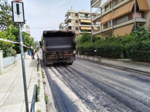 Μαρούσι:  Με σταθερούς ρυθμούς συνεχίζονται οι ασφαλτοστρώσεις  σε όλες τις γειτονιές του Δήμου