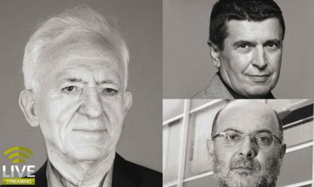 ΙΑΝΟS: Στο πλαίσιο του κύκλου συζητήσεων «Συναντήσεις Κορυφής» ο Γιώργος Καραμπελιάς με τον Στ. Φαναρά και τον δημοσιογράφο Κ. Στούπα
