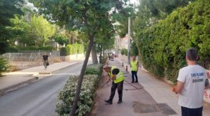 Βριλήσσια: Πρασίνισε ο ποδηλατόδρομος της Αγίου Αντωνίου