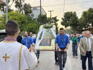 Βριλήσσια: Με λαμπρότητα ο εορτασμός της Αναλήψεως του Κυρίου