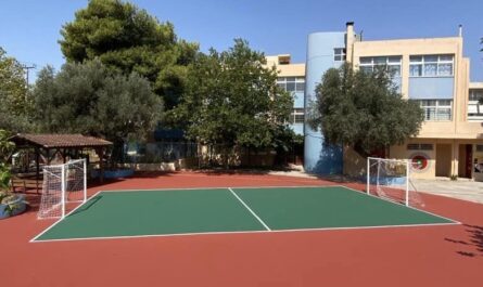 Λυκόβρυση Πεύκη: Γήπεδο «στολίδι» απέκτησε το 1ο Δημοτικό Σχολείο Πεύκης