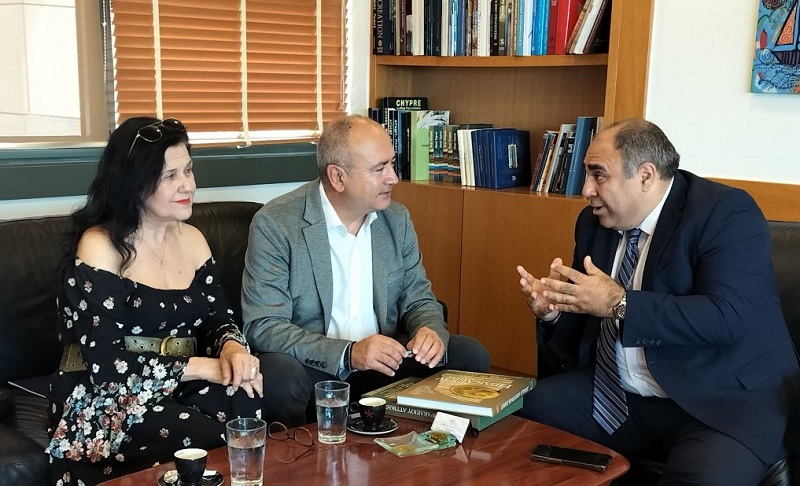 Ηράκλειο Αττικής: Συνάντηση του Δήμαρχου με τον πρέσβη της Κυπριακής Δημοκρατίας στην Ελλάδα
