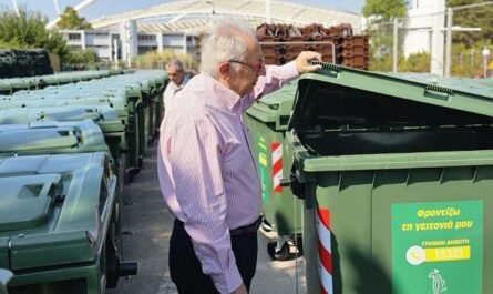 Μαρούσι : Ξεκίνησε η προμήθεια 1.830 νέων κάδων Απορριμμάτων και Ανακύκλωσης  - Παρελήφθησαν οι πρώτοι 650