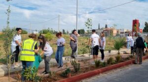 Μαρούσι:  Νέες φυτεύσεις φυτών και δένδρων ομορφαίνουν και αναβαθμίζουν  τον ποδηλατοδρόμο του Πολύδροσου