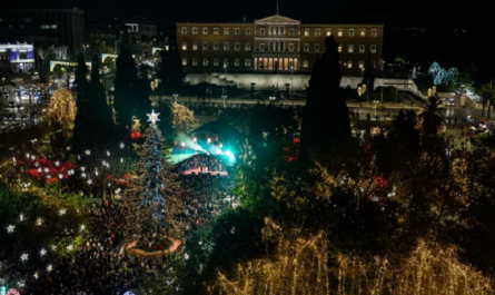 Αθήνα: Ο δήμος ανακοίνωσε πως στη γιορτή που θα διοργανώσει στο Σύνταγμα θα υποδεχτεί το 2025 με αθόρυβα πυροτεχνήμα