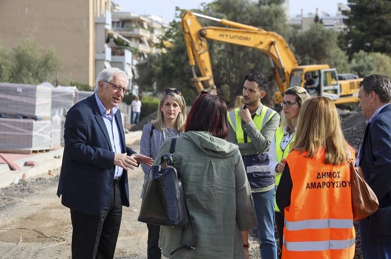 Μαρούσι: Με την οδό Χειμάρρας συνεχίζεται το μεγάλο έργο των «168 διανοίξεων»