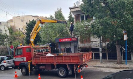 Φιλοθέη Ψυχικό: Αποξήλωση ανενεργών περιπτέρων στο Νέο Ψυχικό