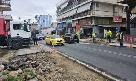 Ηράκλειο Αττικής: Νέα πεζοδρόμια στη λεωφόρο Ηρακλείου κατασκευάζει ο Δήμος