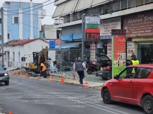 Ηράκλειο Αττικής: Νέα πεζοδρόμια στη λεωφόρο Ηρακλείου κατασκευάζει ο Δήμος