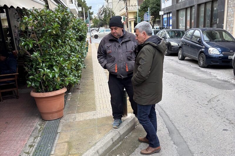 Νέα Ιώνια: Ράμπα για ασφαλές πεζοδρόμιο στην οδό Βιθυνίας