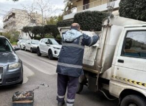 Φιλοθέη Ψυχικό: Αφαίρεση παράνομων και αυτοσχέδιων εμποδίων από τους δρόμους του Δήμου