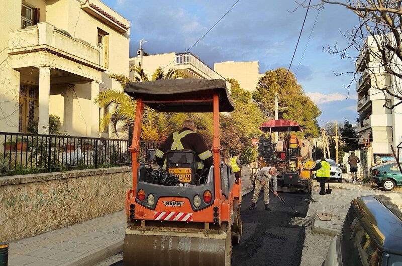 Μαρούσι: Σε εξέλιξη το εκτεταμένο πρόγραμμα ασφαλτοστρώσεων στο Δήμο Αμαρουσίου